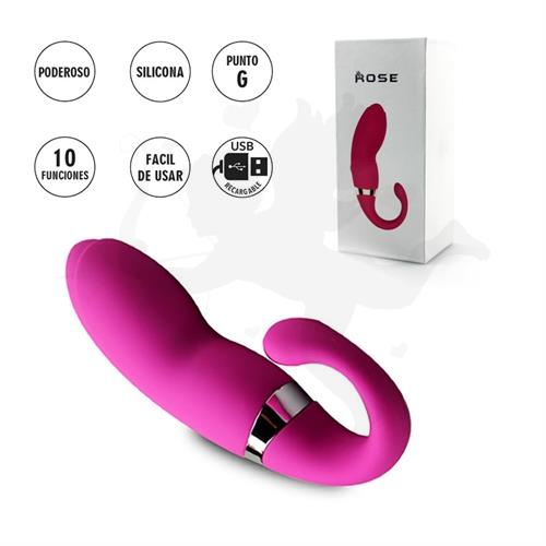 Volans Vibrador de punto G con estimulacion de clitoris